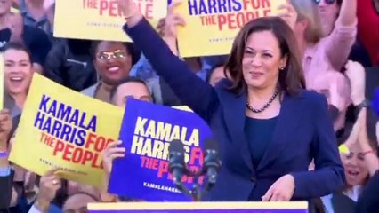 Siete horas después de ser señalada por Biden, Kamala logra reunir 47 millones de dólares en donaciones.
