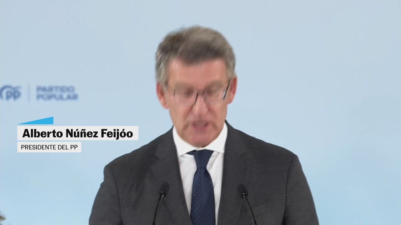 Feijóo: "Si Sánchez quiere llegar a un acuerdo con el PP tendrá que hacer concesiones"