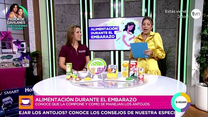 Alimentación para mujeres embarazadas