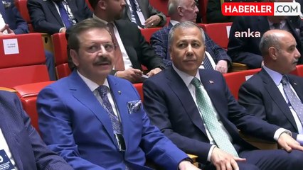 İçişleri Bakanı Yerlikaya, TOBB Başkanı Hisarcıklıoğlu ile Toplantı Yaptı