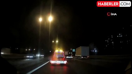 Trafik Magandaları Yolculuk Yapan Sürücüleri Taciz Etti
