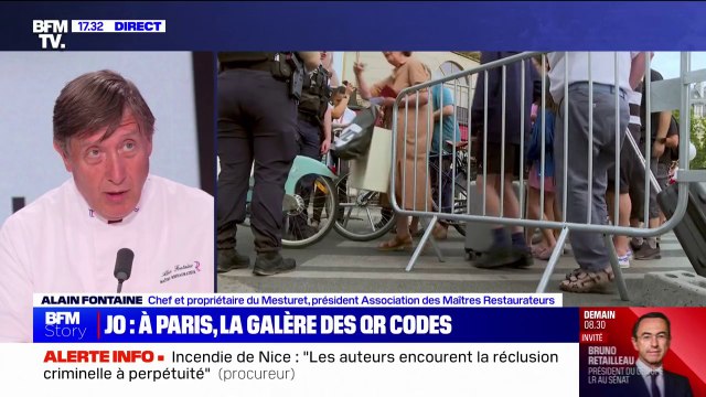 L'enthousiasme est toujours là, mais on est un peu angoissés : Alain Fontaine (Association des maîtres restaurateurs) sur l'application des QR codes dans les zones grises à Paris