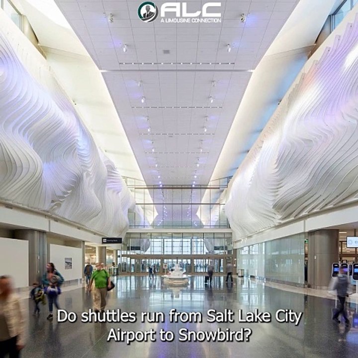 Do shuttles run from Salt Lake City Airport to Snowbird?
