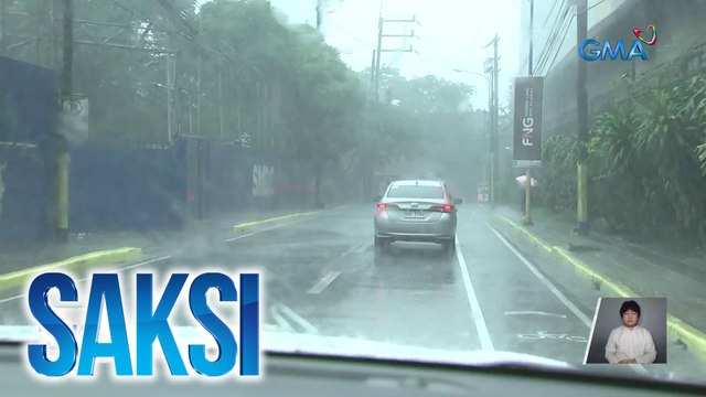 Malakas na buhos ng ulan sa ilang bahagi ng Metro Manila, nagdulot ng perwisyo sa mga motorista | Saksi