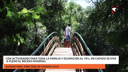 Con actividades para toda la familia y ocupación al 70%, en Capioví se vive a pleno el receso invernal