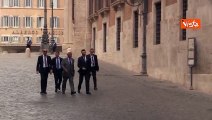 L'arrivo del neo Presidente del Consiglio Europeo Ant?nio Costa a Palazzo Chigi