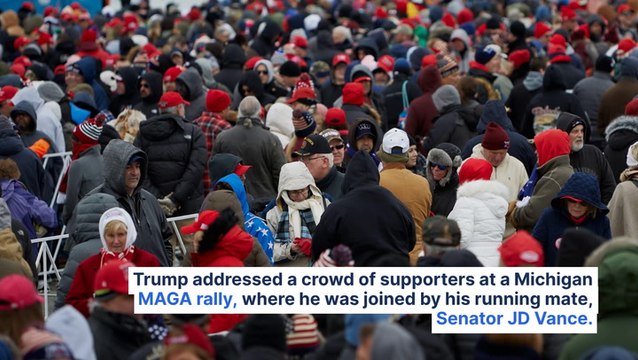 Trump Disassociates Himself From 'Extreme' Project 2025 At Michigan Rally: 'I Don't Know What The Hell It Is'