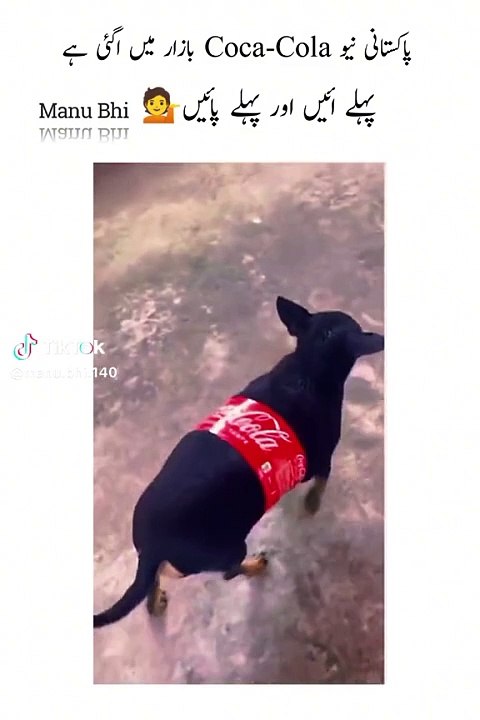 New brand coca cola Pakistan in enter funny video