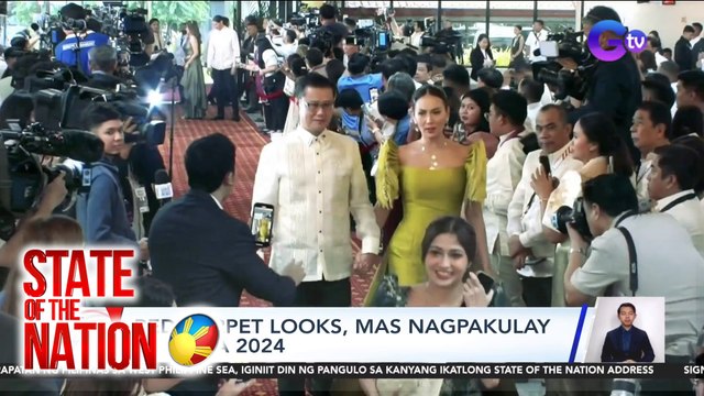 State of the Nation (Part 1 & 3) Banned ang POGO;Red carpet looks, mas nagpakulay sa SONA 2024;atbp