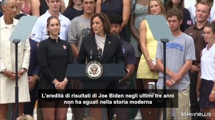 Kamala Harris: l'eredit? di Biden senza eguali nella storia moderna