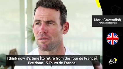 It's time to retire from the Tour de France - Cavendish