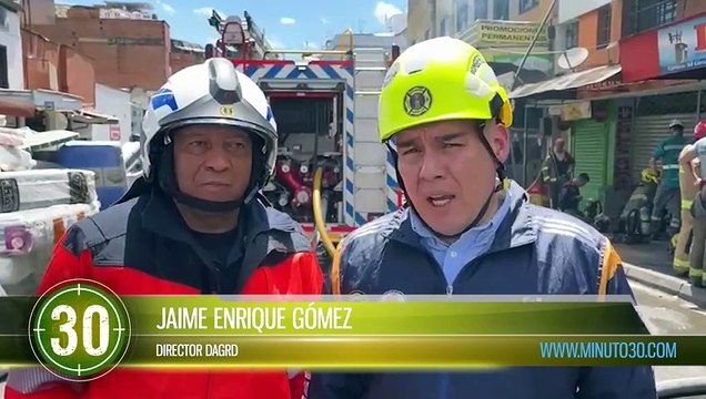 Fue en una fábrica de muebles; lo que se sabe del incendio en el centro de Medellín