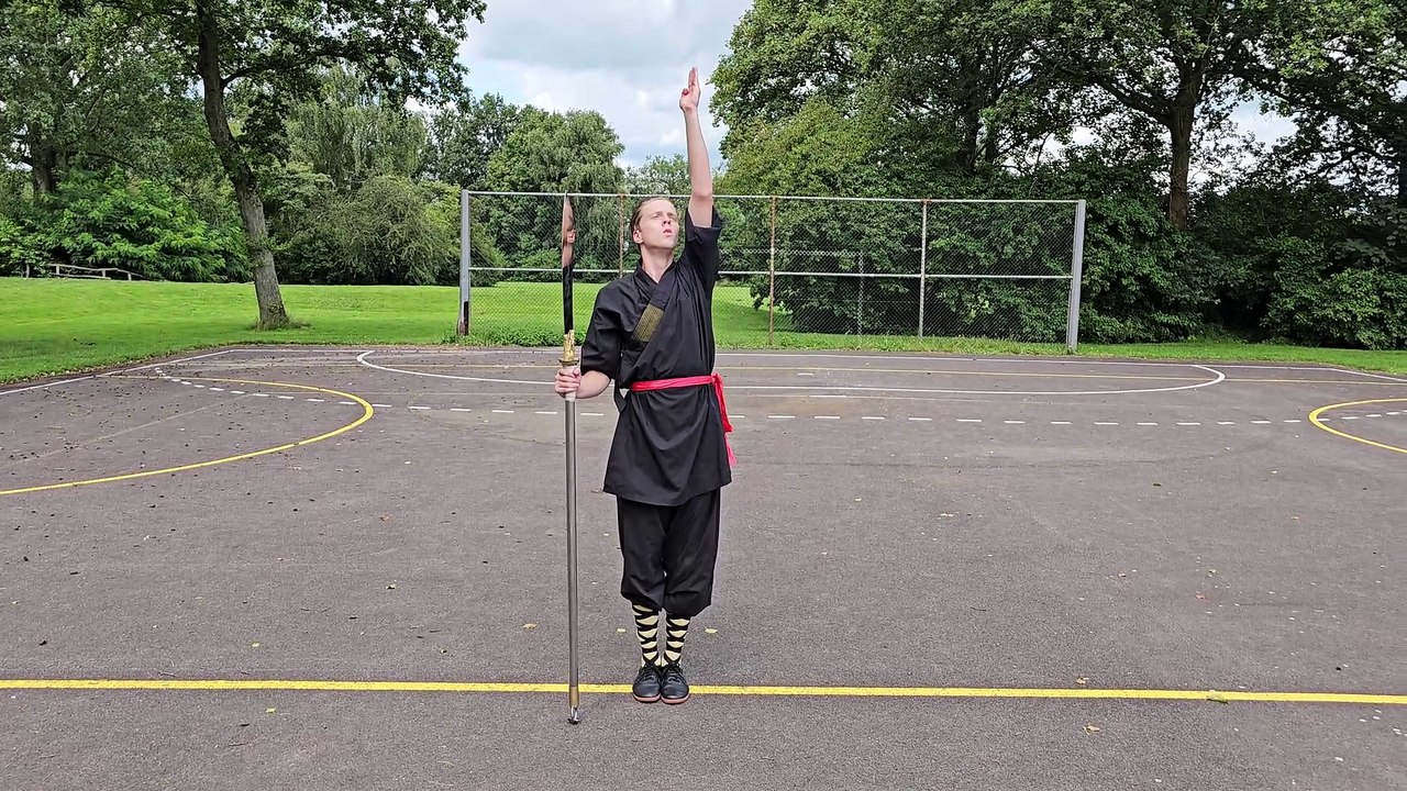 Shaolin Pudao Form - He Yong Gan Martial Arts