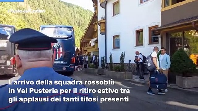 Il Bologna Fc arriva a Valles