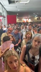 Los pasajeros se amontonan en Chamartín por una nueva avería