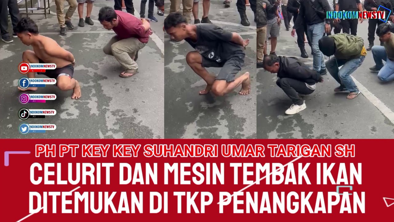 Penangkapan DS Bersama Anak Buahnya