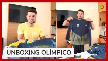 Veja kit recebido por atletas brasileiros em Paris