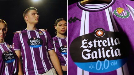 Vídeo promocional de la primera equipación del Real Valladolid
