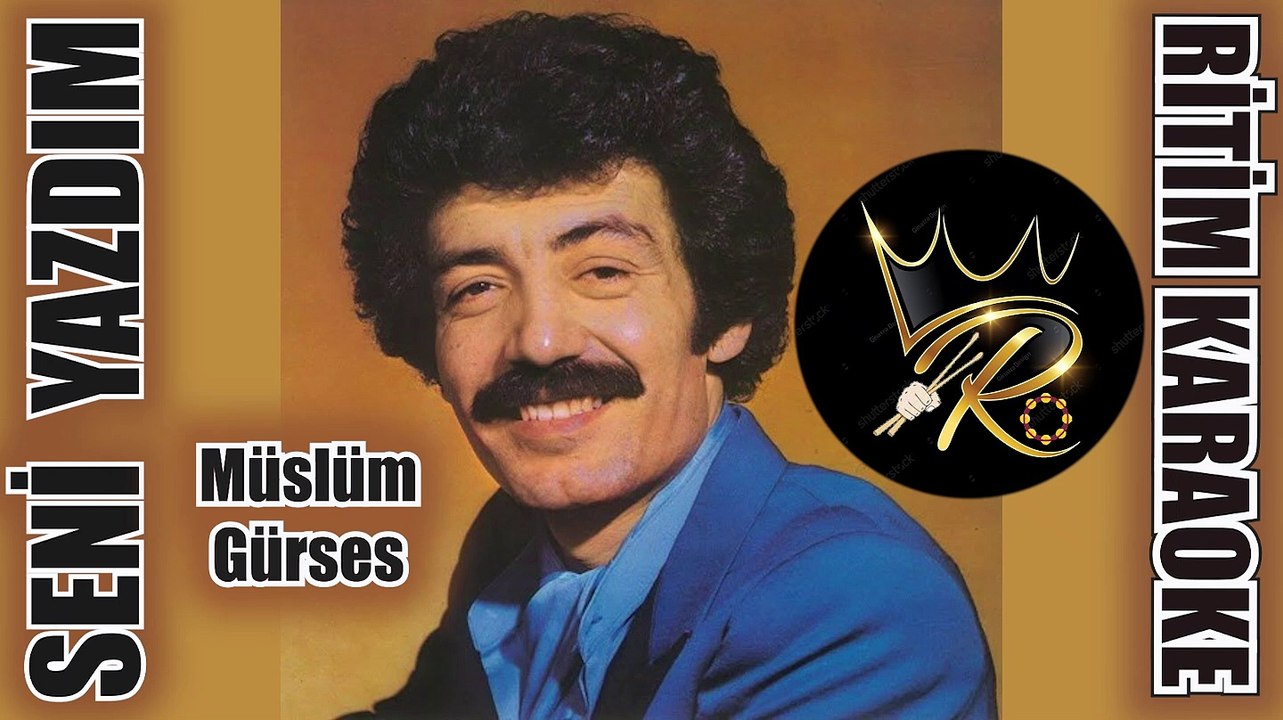 Seni Yazdım - Müslüm Gürses ✩ Ritim Karaoke Orijinal Trafik (Arabesk Vahde Kürdi)