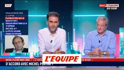 Video herunterladen: Platini ne regardera pas le tournoi de football aux Jeux Olympiques - JO 2024 - Foot