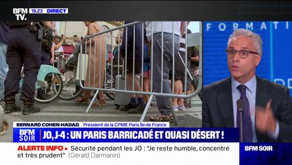 QR codes à Paris: "On ne pensait pas que ce serait la catastrophe comme cela", assure Bernard Cohen-Hadad (président de la CPME Paris Île-de-France)