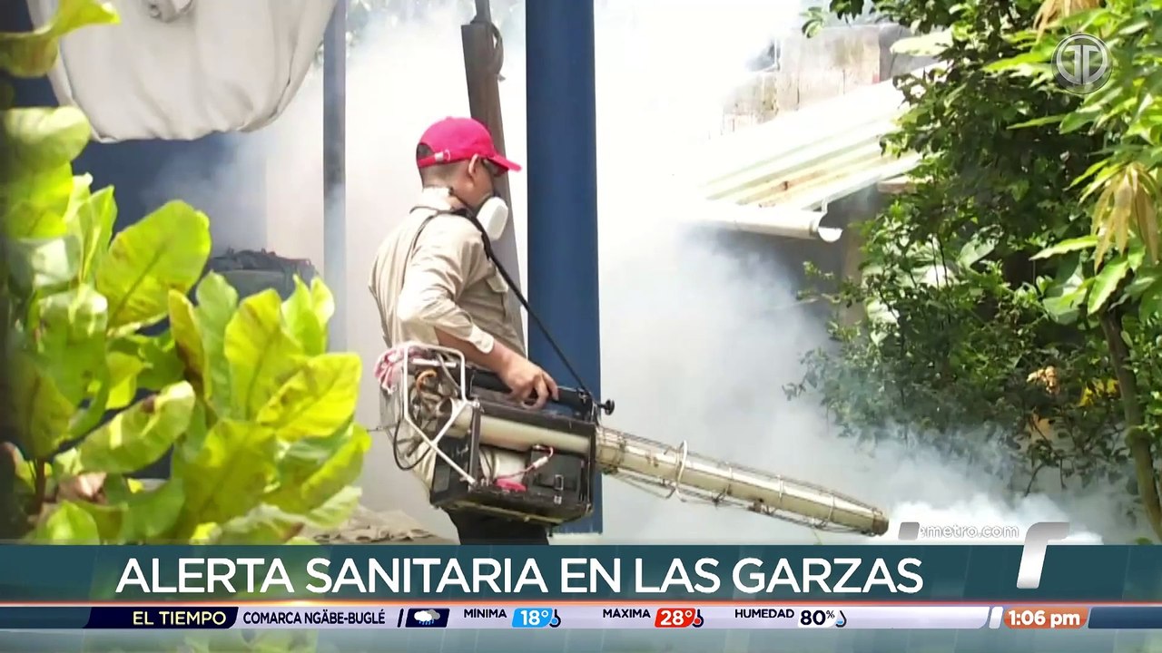 Alerta sanitaria en Las Garzas por incremento de casos de dengue