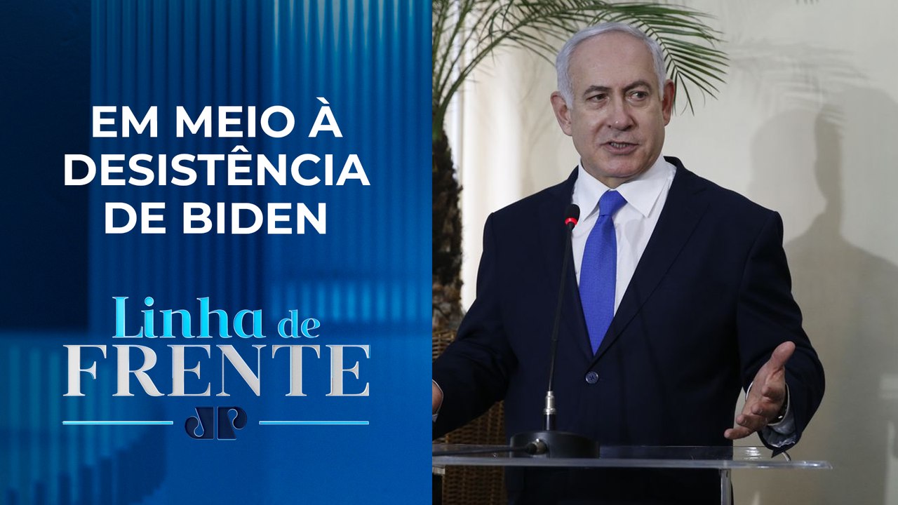 Netanyahu viaja aos EUA por apoio na guerra contra Hamas | LINHA DE FRENTE