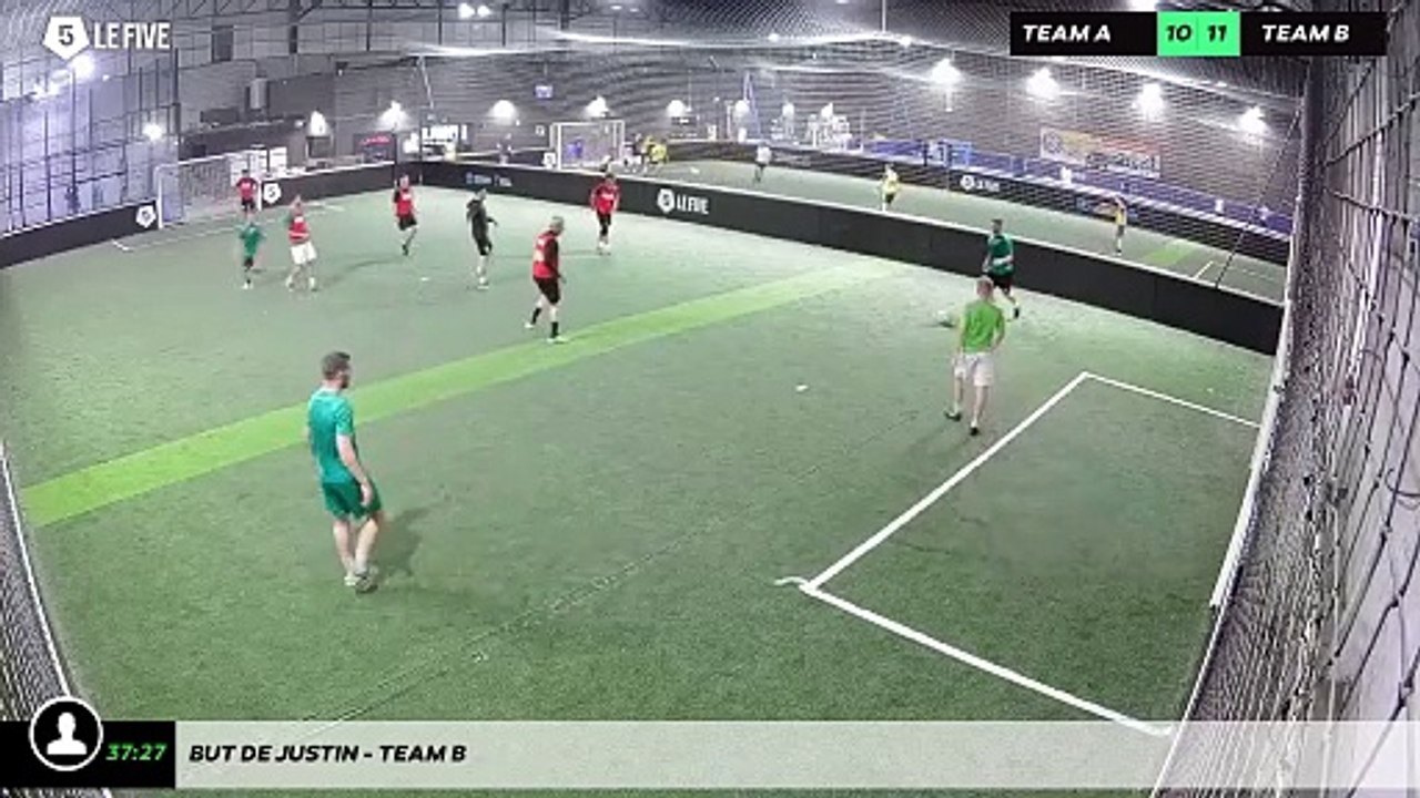 But de Justin - Team B