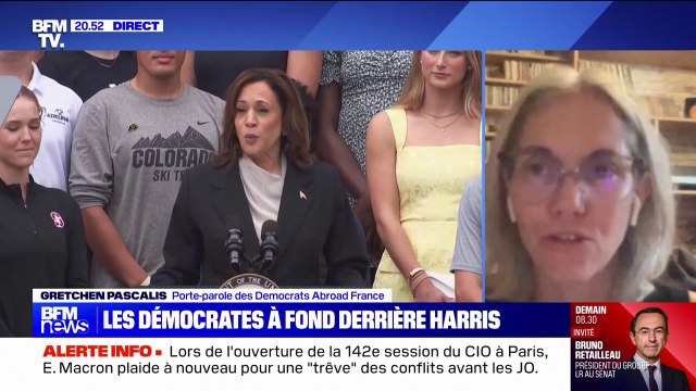 Gretchen Pascalis (Democrats abroad France): Maintenant, c'est le Parti républicain qui va présenter le candidat le plus vieux de l'histoire des États-Unis