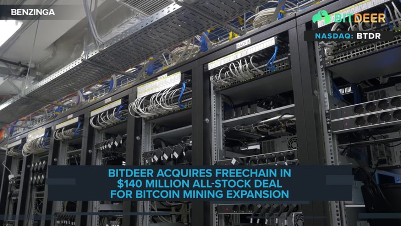 Bitdeer $BTDR Acquires FreeChain In $140M All-Stock Deal For Bitcoin Mining  Expansion