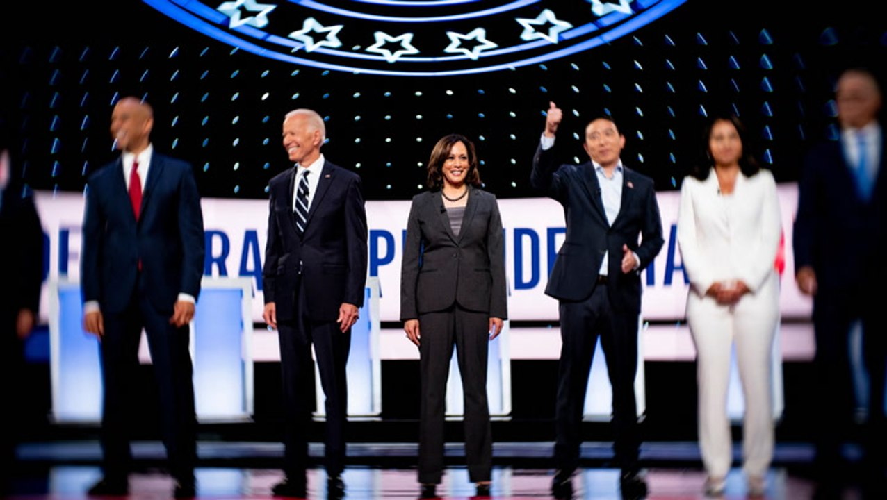 Kamala Harris’ fiery exchange with Democratic candidate resurfaces following endorsement from Joe Biden