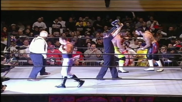 Danny Doring and Roadkill VS EZ Money and Julio Dinero - ECW Tag Team Championships - Guilty as Charged 1/7/01