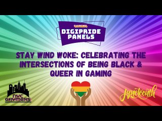 Gayming x NYC Gaymers: Stay Wind Woke panel for Juneteenth