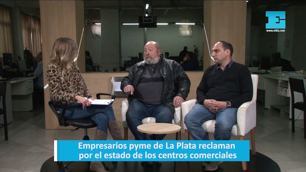Empresarios pyme de La Plata reclaman por el estado de los centros comerciales
