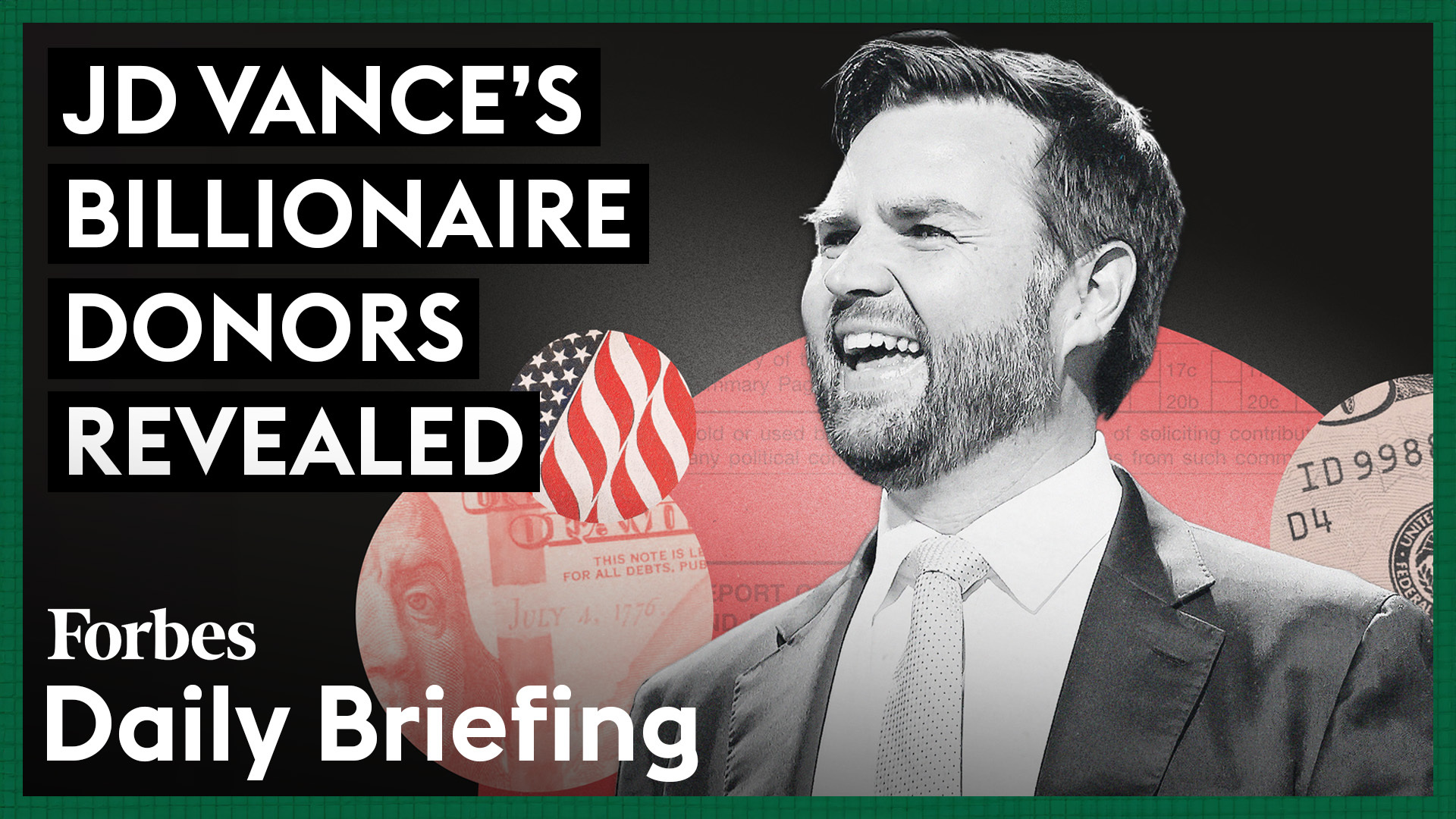 JD Vance’s Top Billionaire Supporters