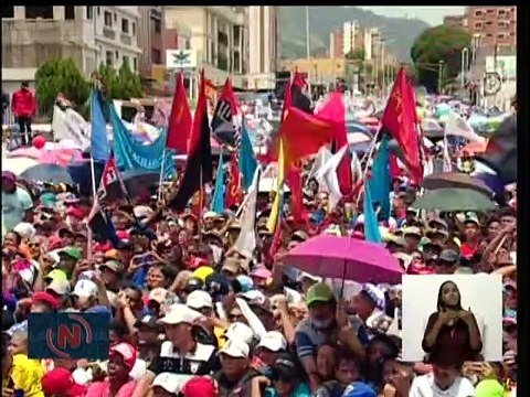 Trujillanos se concentran en apoyo al candidato del GPP Nicolás Maduro