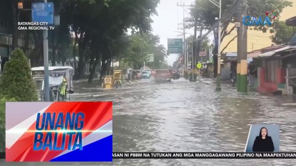 Biyahe ng mga pampublikong sasakyan, pahirapan dahil sa malakas na ulan | Unang Balita
