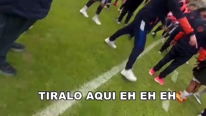 El momento en que Pablo Martel reacciona contra un camarógrafo
