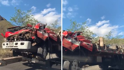 Conductor de camión falleció en un trágico accidente de tránsito en Nariño
