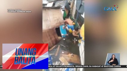 Ilang bahay sa Isla Puting Bato, gumuho sa gitna ng malakas na ulan | Unang Balita