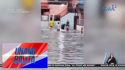 Ilang lugar sa Cavite, binaha dahil sa magdamag na pag-ulan | Unang Balita