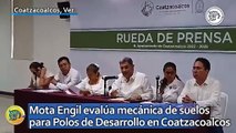 Corredor Interoceánico: Mota Engil evalúa mecánica de suelos para Polos de Desarrollo en Coatzacoalcos