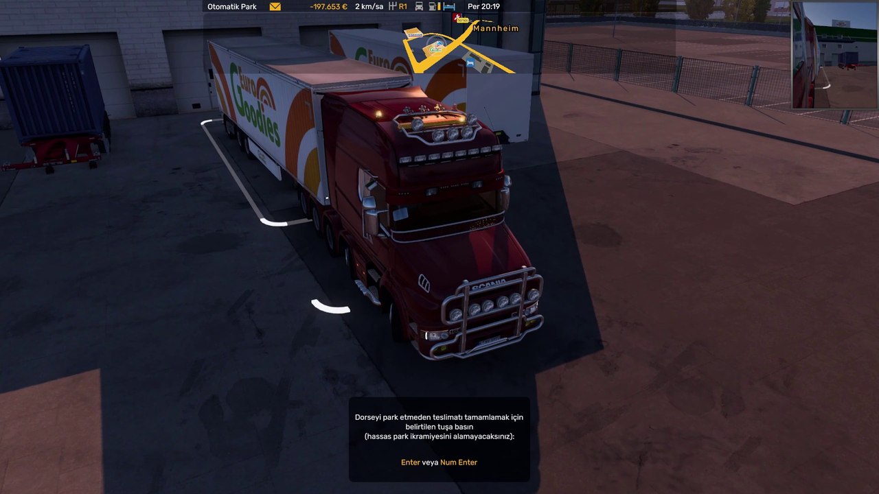 Basil- Origin: Prague * Destination: Mannheim #Scania Modified Brazilian #Trucks #ETS2 -Euro Truck Simulator 2