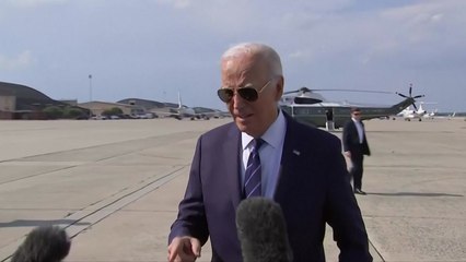 바이든 "선거운동 계속할 것...해리스 지지해 달라" / YTN