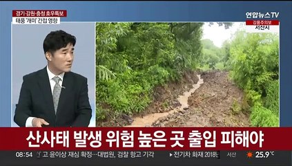 [뉴스초점] 수도권·강원 집중호우…오전까지 시간당 30mm