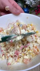 following delicious salad that I will prepare for the dinner table