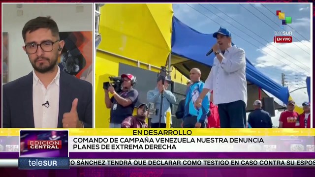 Comando de Campaña Venezuela Nuestra denunció los planes de la extrema derecha para cantar fraude