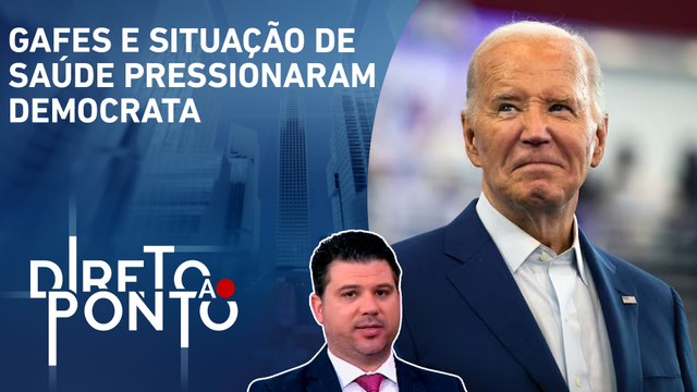 Biden saiu na hora certa da disputa presidencial nos EUA? Acacio Miranda avalia | DIRETO AO PONTO