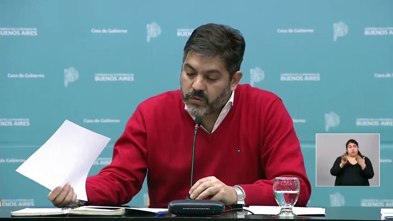 Carlos Bianco, ministro de gobierno de la provincia de Buenos Aires, pide "al presidente de la Cámara de Diputados que aplique las sanciones que corresponden por esta aberración"