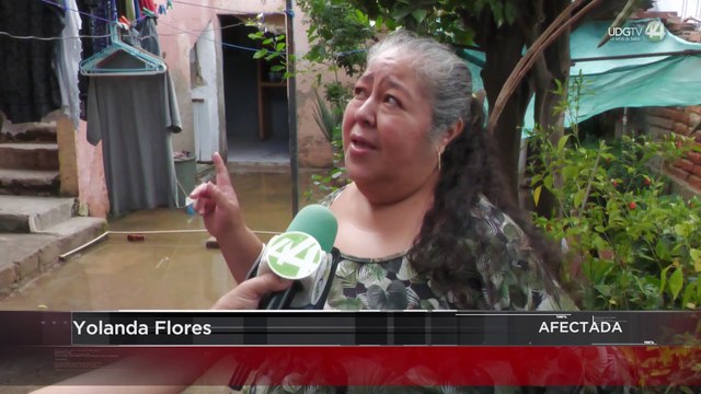 Una casa de la colonia Santa Fe, en Zapopan, tiene tres días inundada, piden apoyo al SIAPA